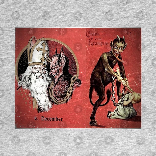 Krampus Vintage by The Convergence Enigma